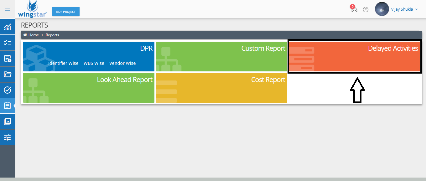 Delayed Report 1
                    